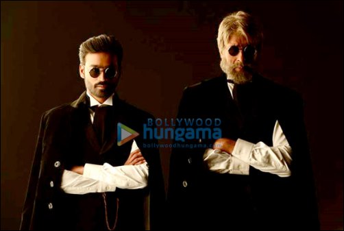 check out amitabh bachchan and dhanushs look in shamitabh 3