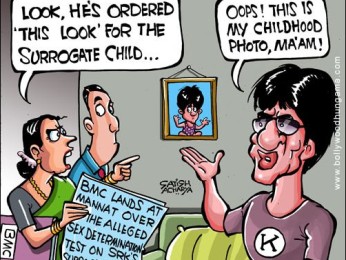 Bollywood Toons: SRK’s ‘Surrogate’ photo Bollywood Toons: SRK’s ‘Surrogate’ photo