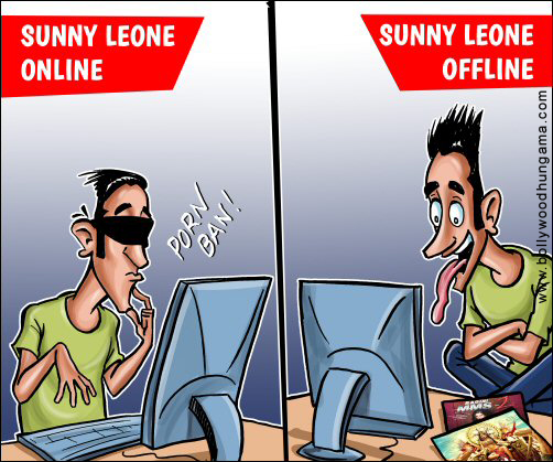Bollywood Toons: Sunny Leone offline #pornban