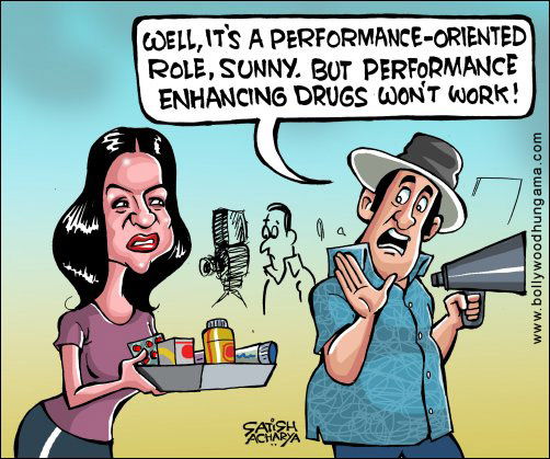 Bollywood Toons: Sunny Leone’s performance