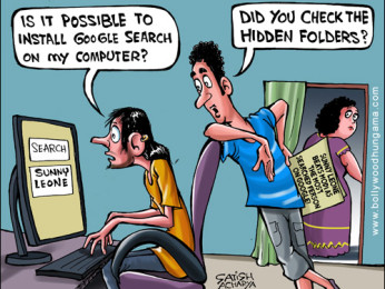 Bollywood Toons: Sunny Leone beats Modi Bollywood Toons: Sunny Leone beats Modi