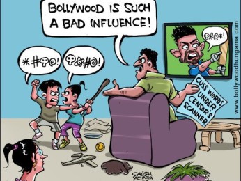 Bollywood Toons: Censor bans cuss words Bollywood Toons: Censor bans cuss words