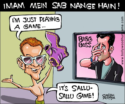 Bollywood Toons: Imam plays Sallu – Sallu