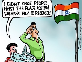 Bollywood Toons: I-Day on Ek Tha Tiger release