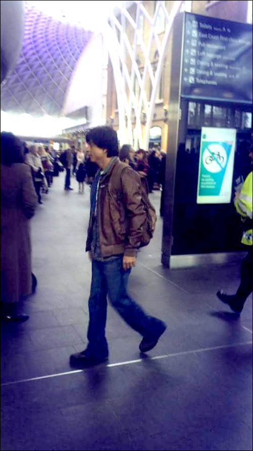 check out shah rukh khan shooting in london for fan 2