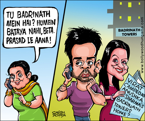Bollywood Toons: Virat Kohli’s trip to Badrinath