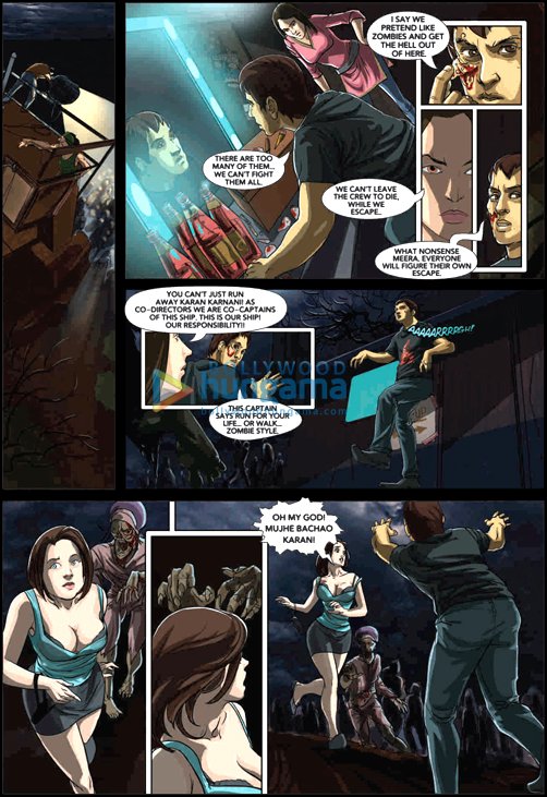an exclusive sneak peek at the graphic novel ae zombie talkies 7