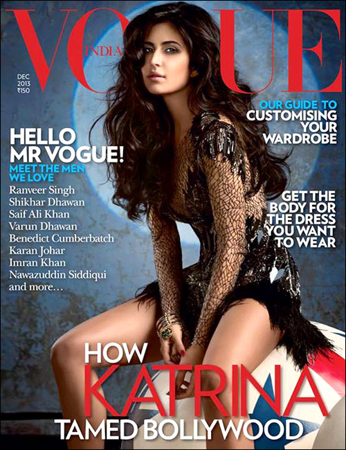 Check out: Katrina on the cover of Vogue