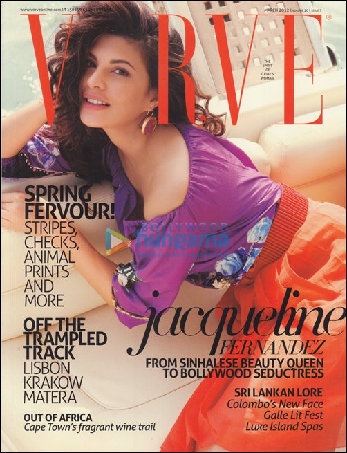 Jacqueline on the cover of Verve
