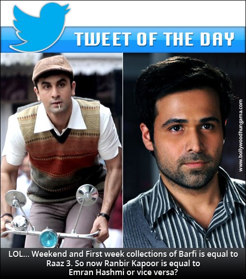 Tweet Picking: Ranbir is equal to Emraan