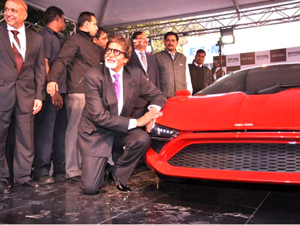 amitabh unveiled indias first super car avanti by dc design 5