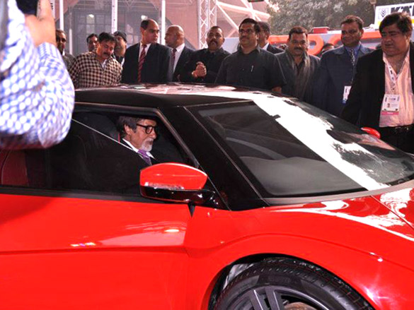 amitabh unveiled indias first super car avanti by dc design 6