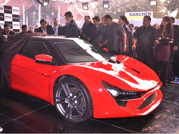 amitabh unveiled indias first super car avanti by dc design 9