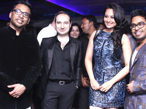 sonakshi at the cavalli party in calcutta 2