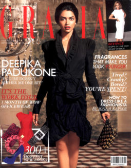 Deepika Padukone On The Cover Grazia,Sep-09