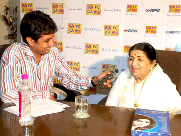 lata mangeshkar graces saregama album launch 5