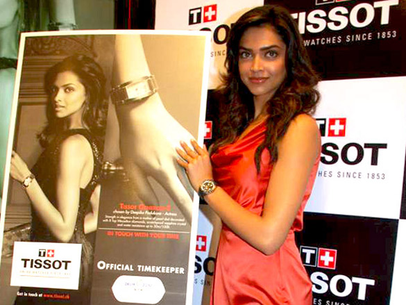 deepika padukone launches new tissot watches 6