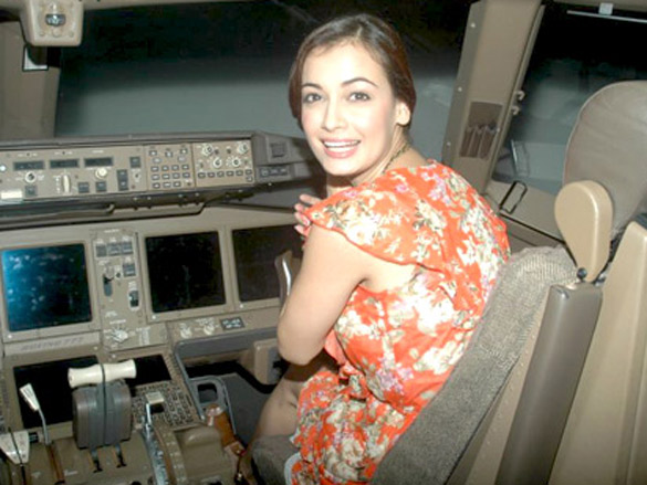dia mirza at the launch of jet spark 5
