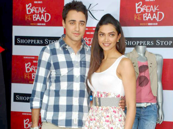 deepika and imran at shoppers stop break ke baad merchandise launch 4