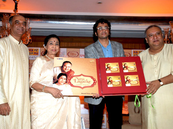 launch of shujaat khan and asha bhosle album naina lagai ke 2