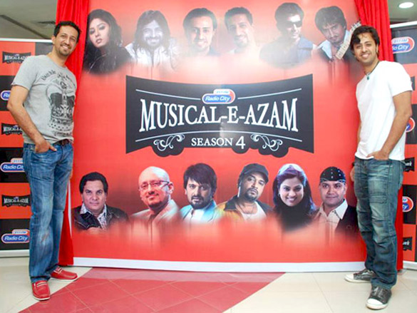 salim sulaiman and jagjit singh launch radio citys musical e azam 4 4