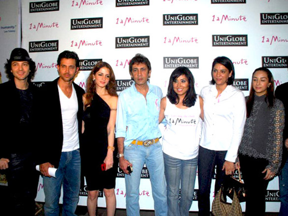 hrithik and fardeen at 1 a minute film on breast cancer premiere 2
