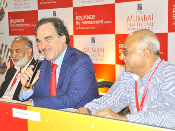 oliver stone spotted at 12th mumbai film festival 2