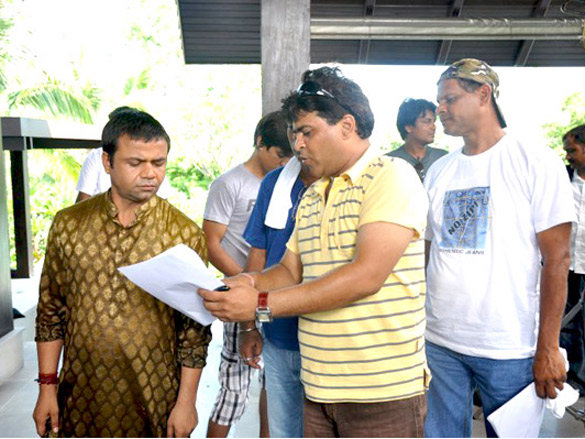 on the sets of be careful 17