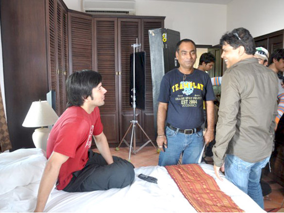 on the sets of be careful 19