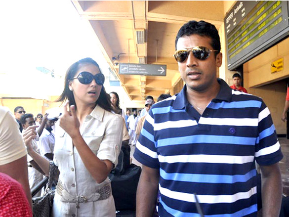 lara dutta and mahesh bhupathi arrive in goa for wedding celebrations 2