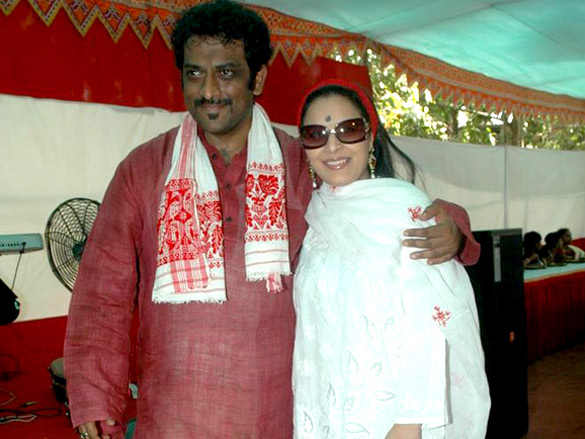anurag basu shaan pritam and bappi perform saraswati pooja 3