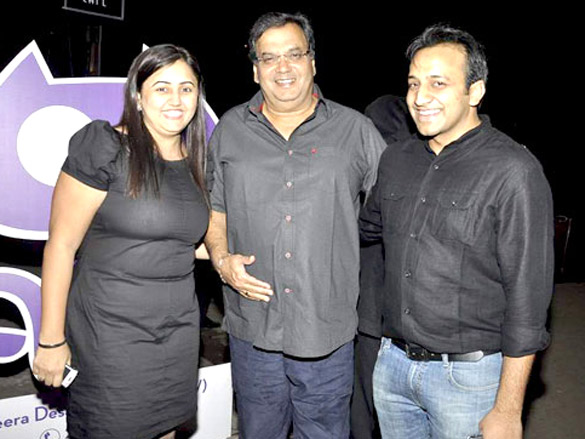 subhash ghai and shruti seth at fat cat cafe launch 2