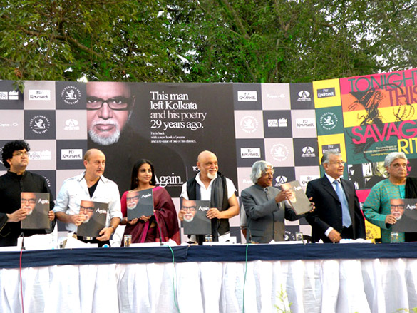pritish nandy at the book reading of again at kolkatas tollygaunge club 3