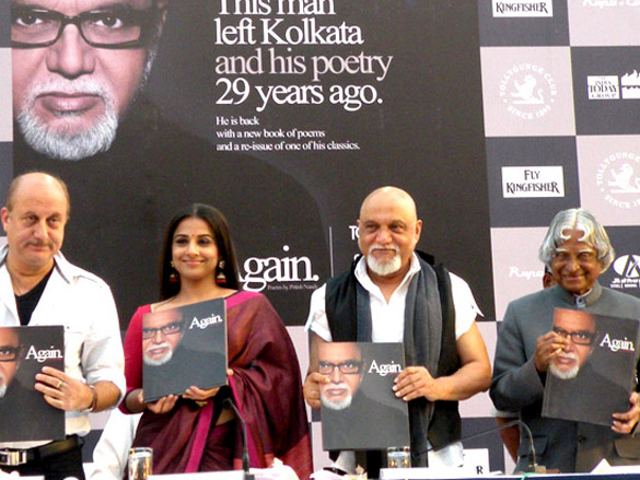 pritish nandy at the book reading of again at kolkatas tollygaunge club 4