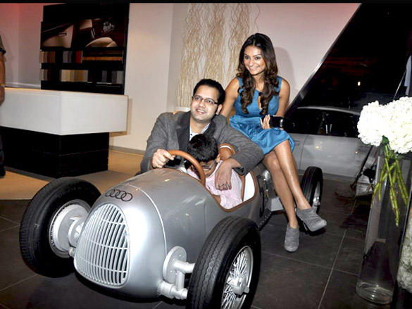 lara mandira and sonu sood grace audi a8 launch party 8