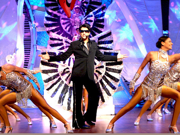 shaimak and mithun on sets of dance india dance 6