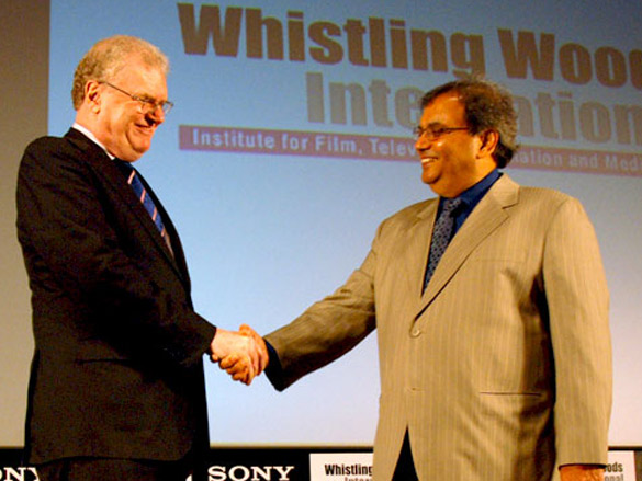 subhash ghai and sir howard stringer inaugurate sony media technology centre 4