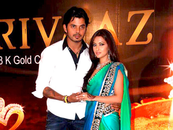 riya sen and sreesanth promote gitanjalis rivaaz collection 3