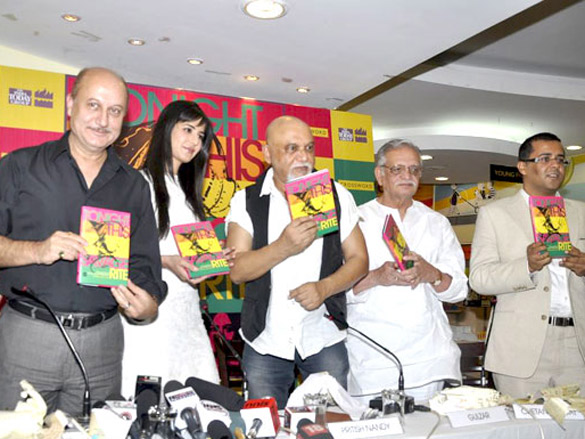 katrina gulzar and anupam kher at tonight this savage rite book launch 2