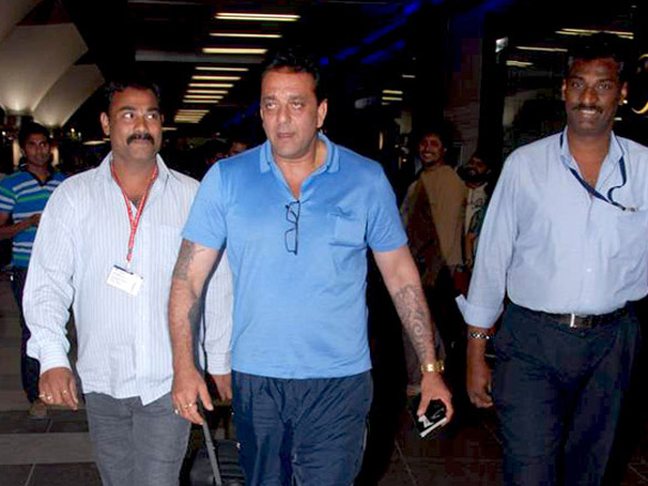 sanjay dutt spotted at international airport 6