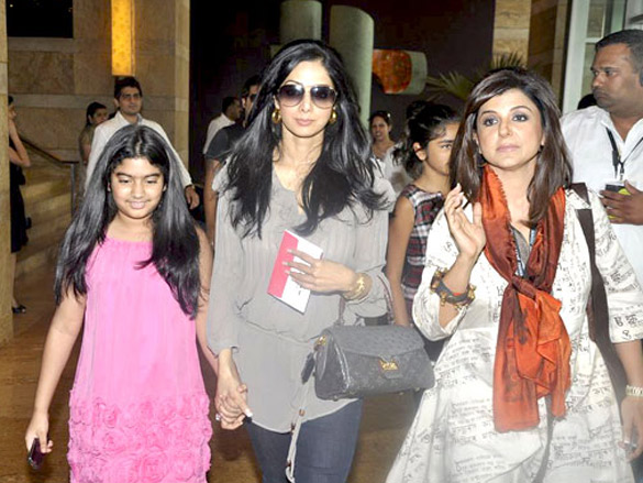 sridevi and vidya malvade grace babita malkanis show at lakme fashion week 2011 day 3 5