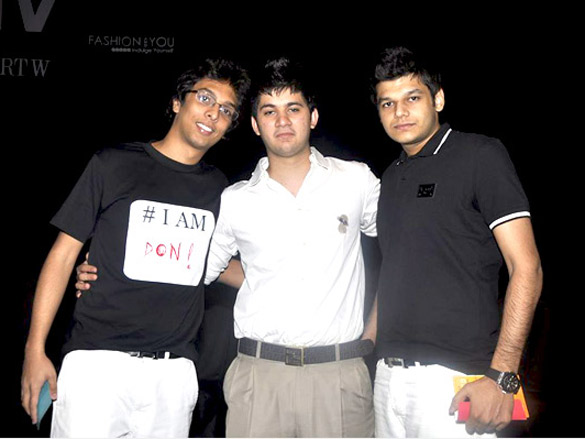 sunny deols son karan deol snapped at anita dongres show at lakme fashion week 2011 2