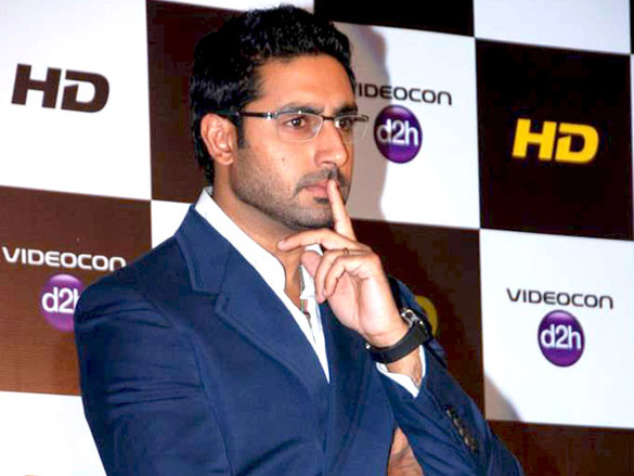abhishek at 3d hd launch for videocon d2h 8