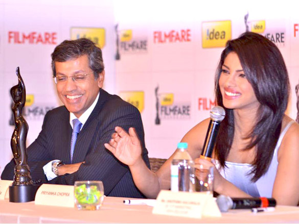 priyanka at the 56th idea filmfare awards press meet 5