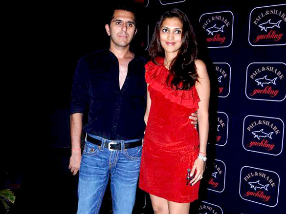 preity and shahid at the paul and shark yachting launch 17