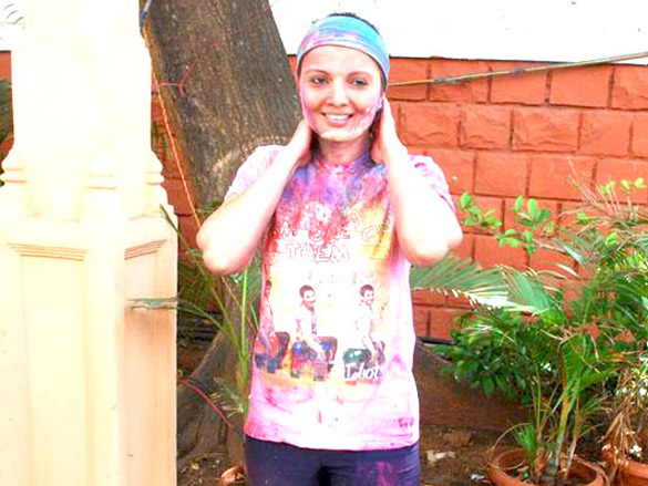 zoom holi party at tulip star 8