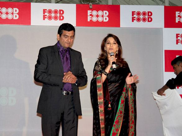 madhuri dixit launches foodfood tv channel 3