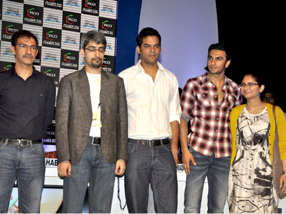 sonakshi ranveer kiran rao and karan at ficci frames 2011 seminar 4