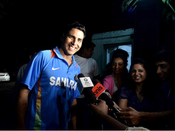 akshay kumar post the world cup victory 2