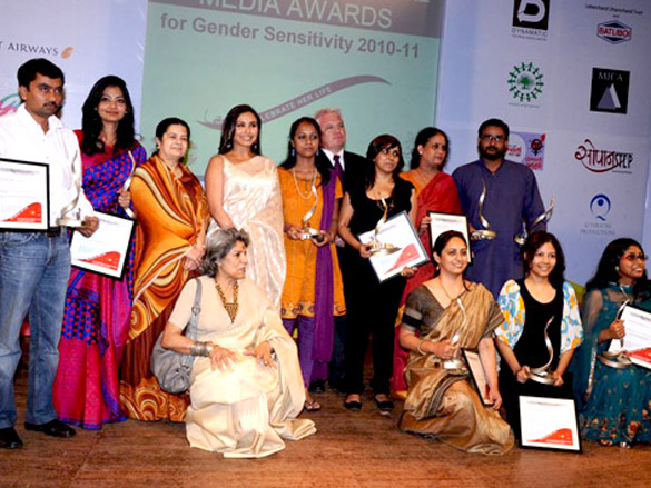 rani mukerji at the laadli national media awards 2